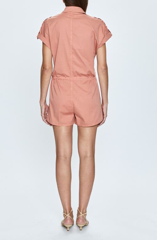Pistola Meg Zip Romper In Turmeric