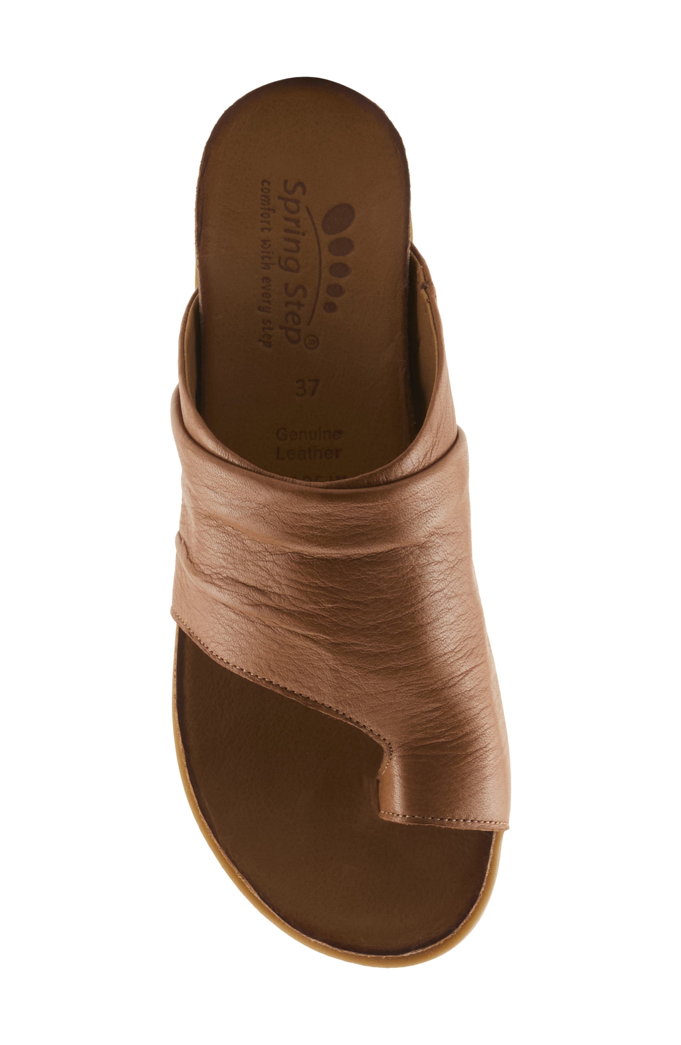 Bates Slide Sandal, Alternate, color, CAMEL