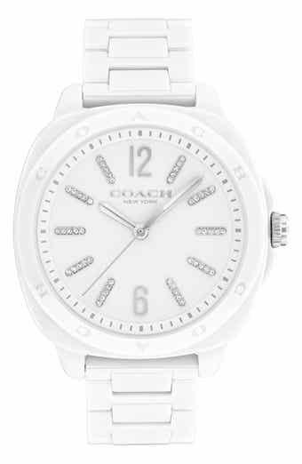 Kitt Ceramic Bracelet Watch, 38mm