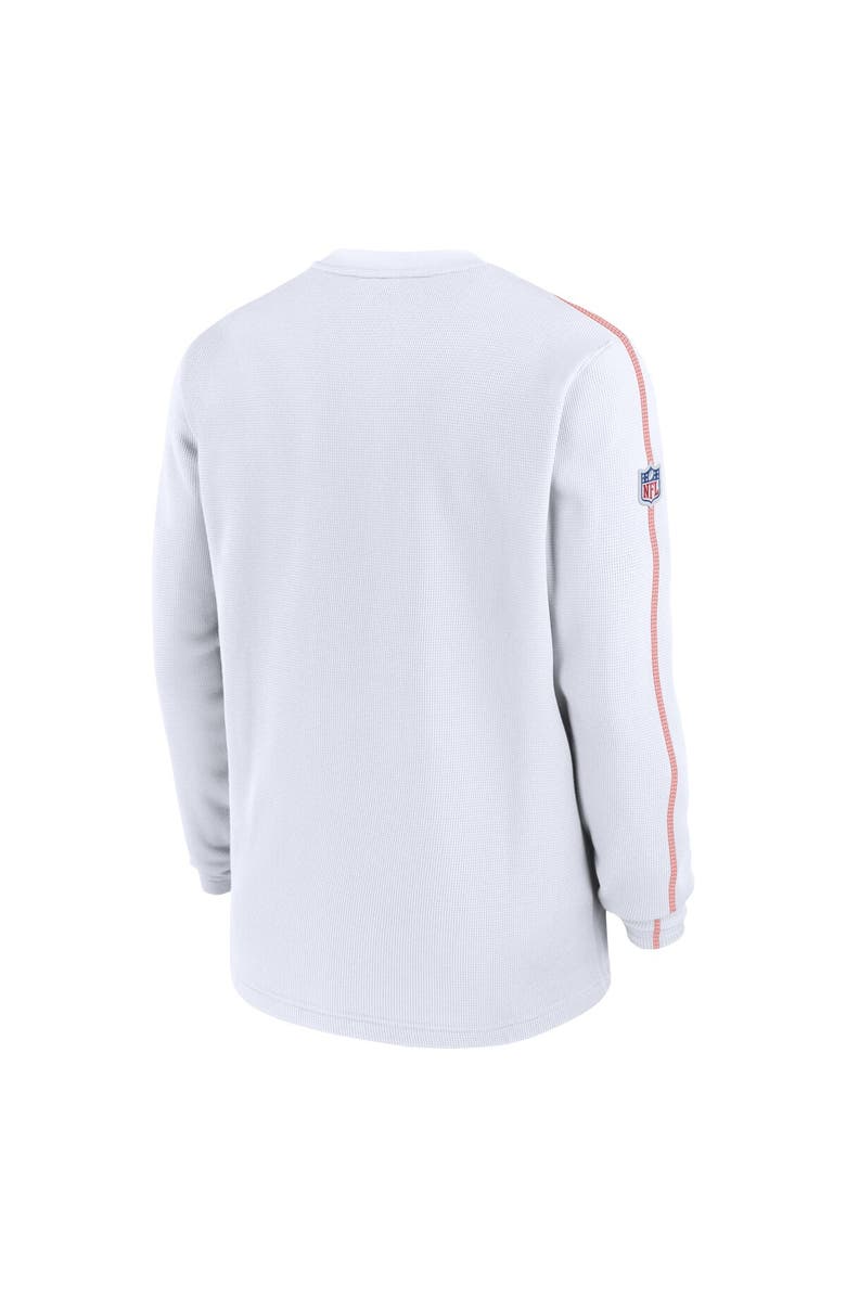 Nike Men's Nike White Cleveland Browns Alternate Logo Coach Long Sleeve Top, Alternate, color, White