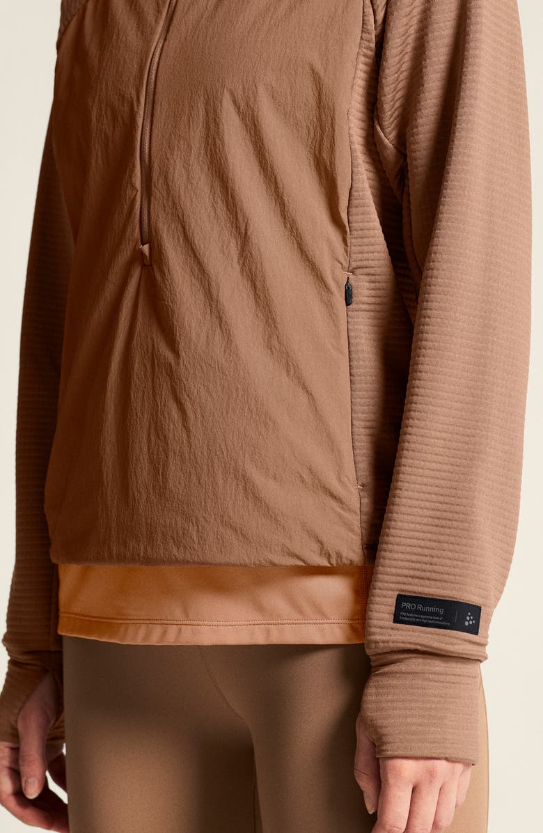 Craft Subz Jersey Half Zip Hoodie, Alternate, color, Clove