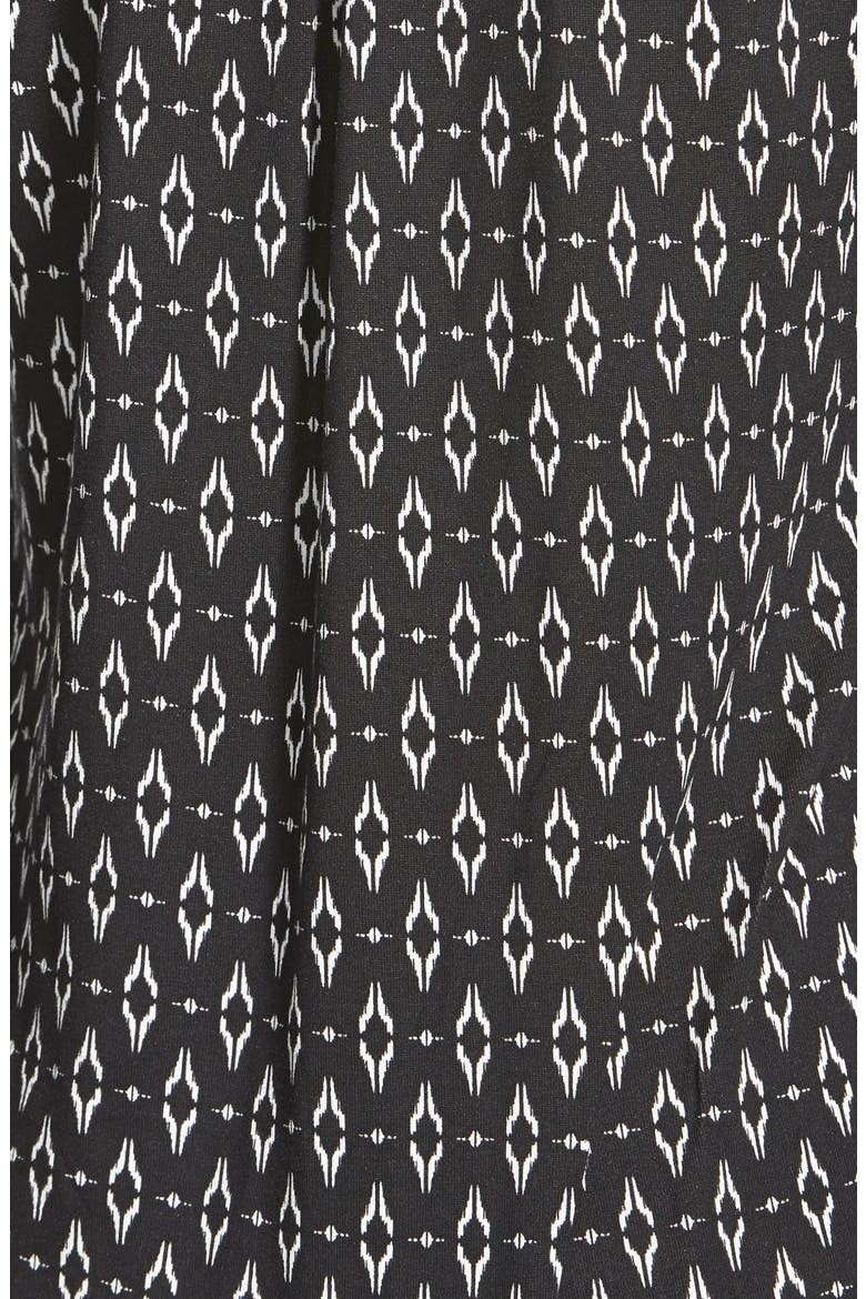 'Southwest Boho' Print Knit Top, Alternate, color, BLACK KAHLO