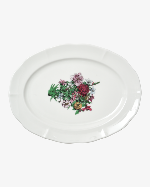 Thibaud Herem Objet Oval Platter (Bouquet)