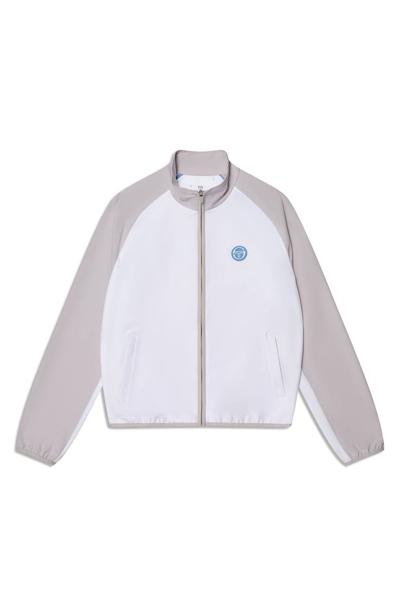 Sergio Tacchini Racchetto Track Jacket, Alternate, color, Brilliant White