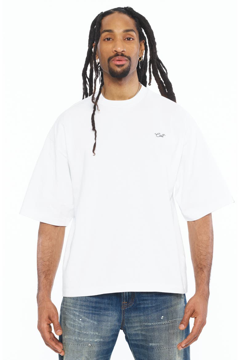 Boxy Oversize Graphic T-Shirt, Alternate, color, WHITE