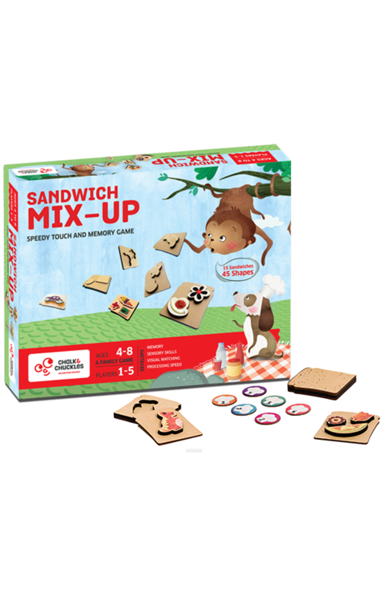 Chalk & Chuckles Sandwich Mix up, Alternate, color, NO COLOR