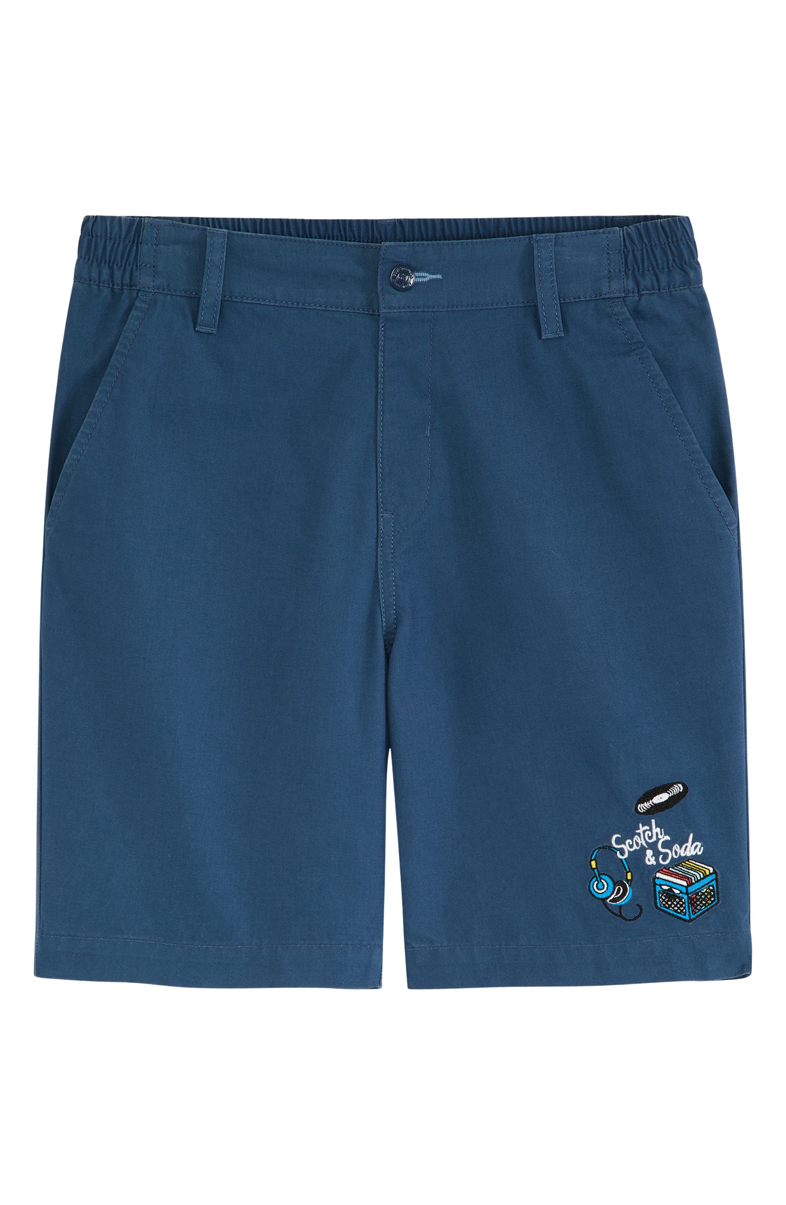 Scotch & Soda Kids' Half Panama Shorts