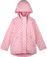 MeMoi Lined Raincoat with Attached Storage Pouch