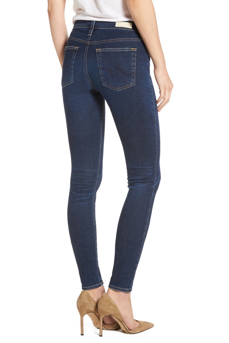 'The Farrah' High Rise Skinny Jeans, Alternate, color, 6 YEARS SONGBIRD