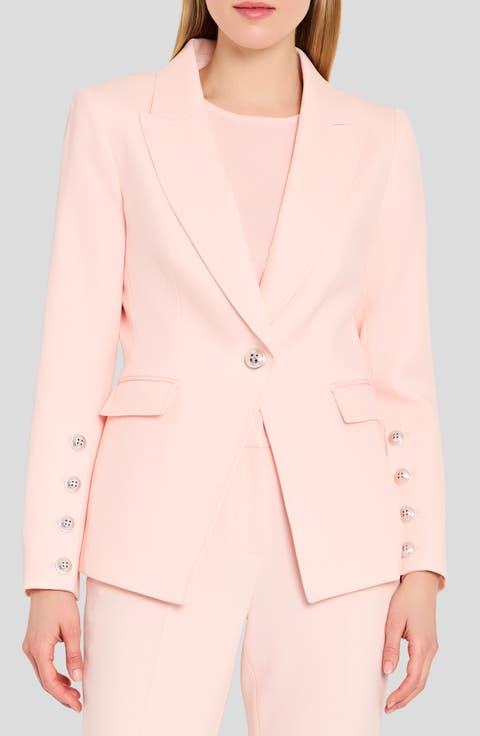 One-Button Blazer (Petite)