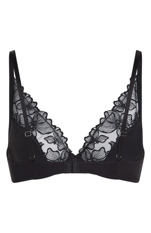 HUNKEMOLLER HUNKEMÖLLER JEMMA LACE & MESH UNDERWIRE BRA 