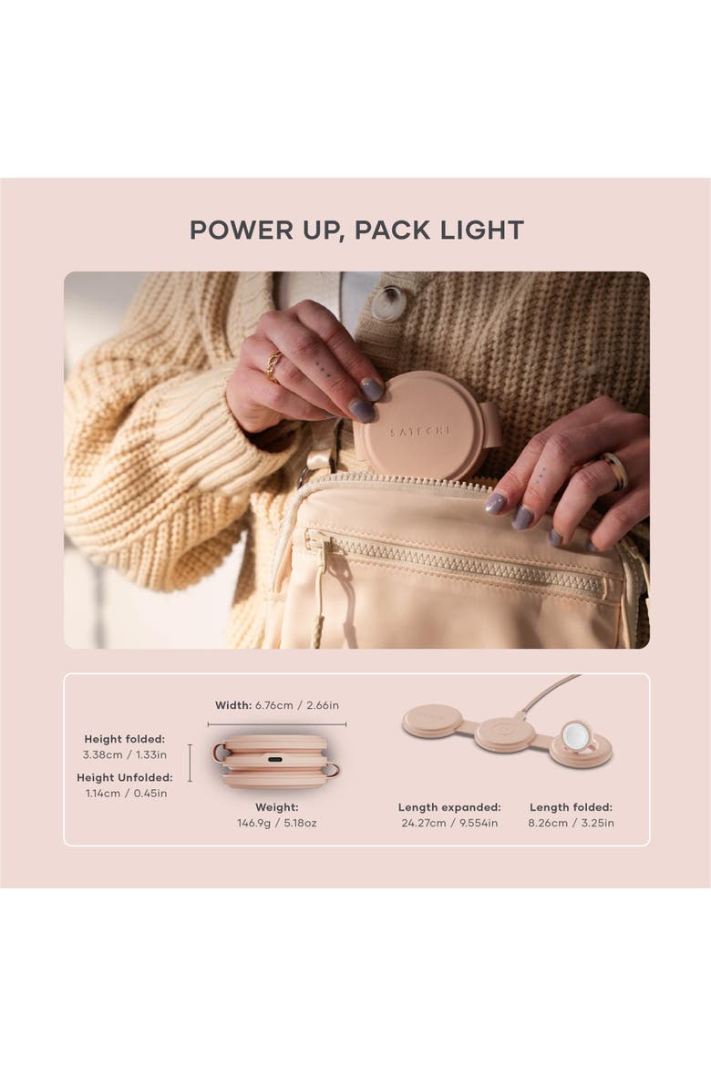 OntheGo 3 in 1 Charger, Alternate, color, Desert Rose
