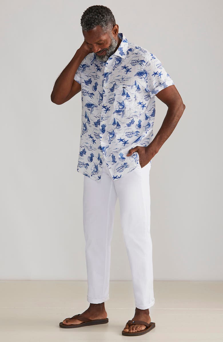 vineyard vines Breaker Slim Fit Stretch Cotton Pants, Alternate, color,