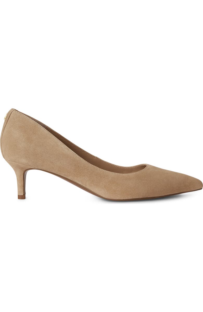 Ralph Lauren Adrienne Pointed Toe Pump, Alternate, color, Tan