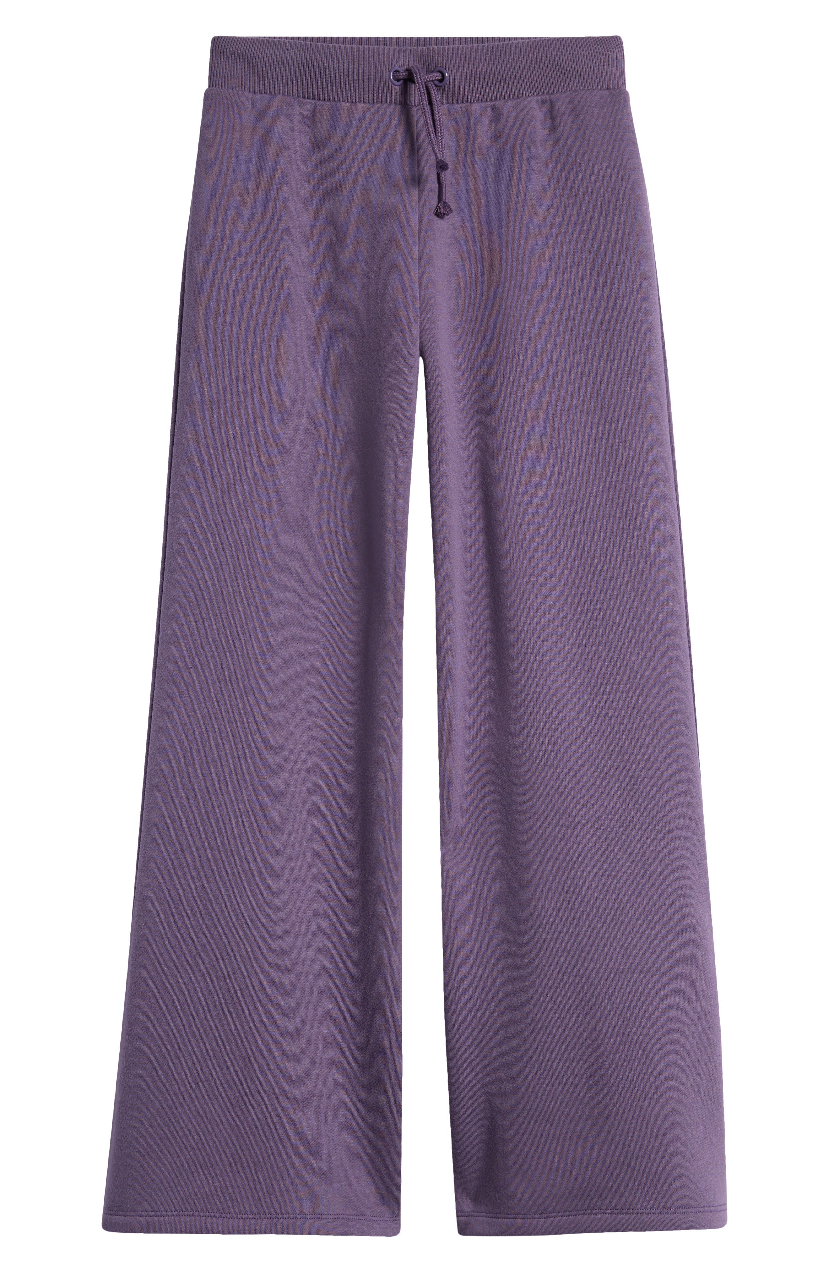 Kids' Wide Leg Fleece Sweatpants