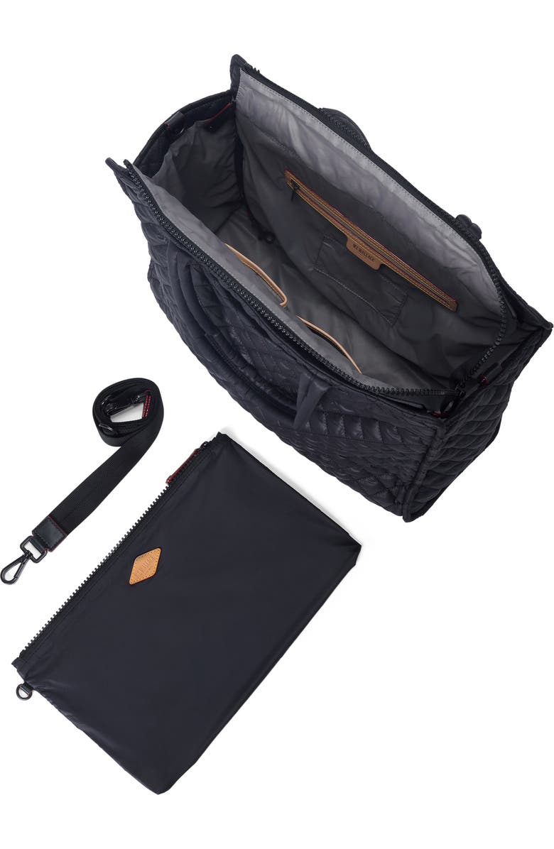 MZ Wallace Large Metro Box Tote, Alternate, color, Black