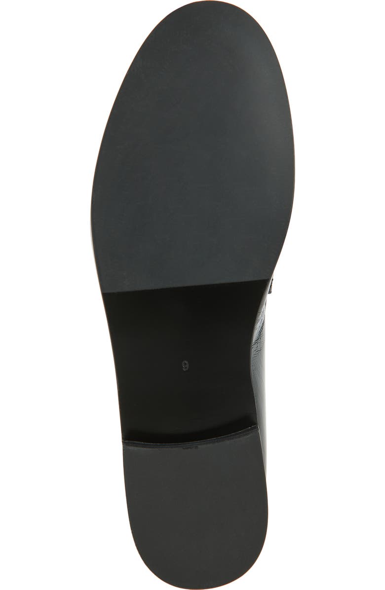 Jeffrey Campbell Stallone Penny Loafer, Alternate, color, Black Crinkle Patent