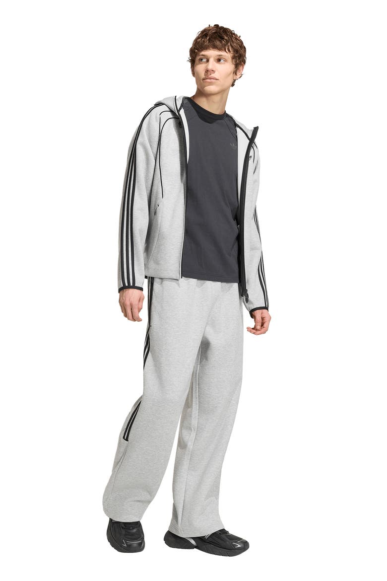 Spacer Open Hem Sweatpants, Alternate, color, MEDIUM GREY HEATHER