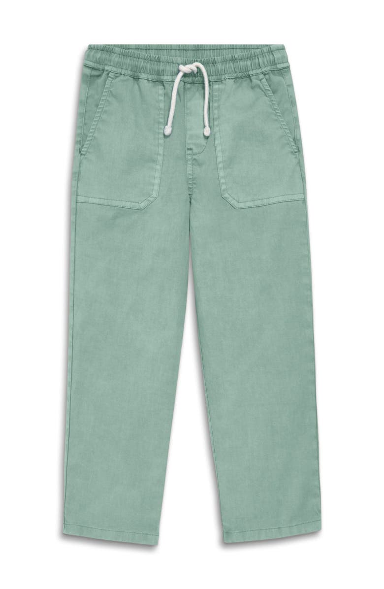 Primary Kids Garment Dyed Stretch Chino Pocket Pant, Main, color, Garment Dye Cactus