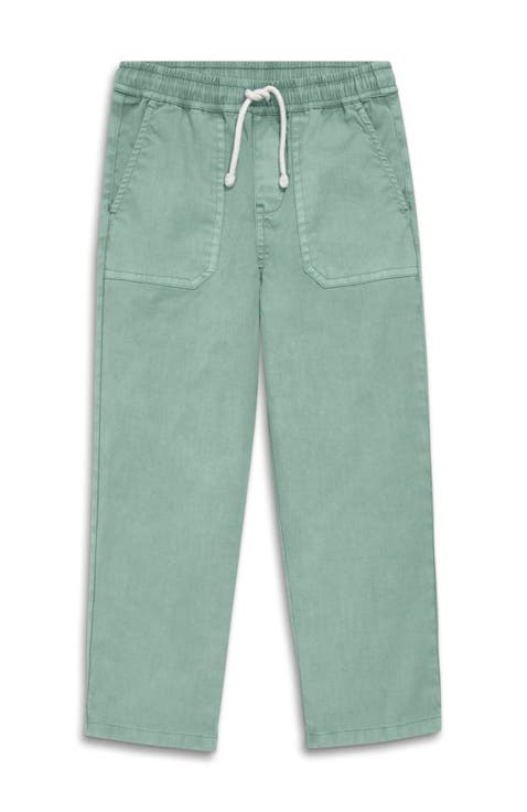 Kids Garment Dyed Stretch Chino Pocket Pant (Toddler, Little Kid, Big Kid)