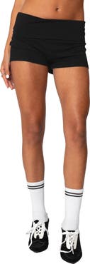 EDIKTED Meg Foldover Shorts