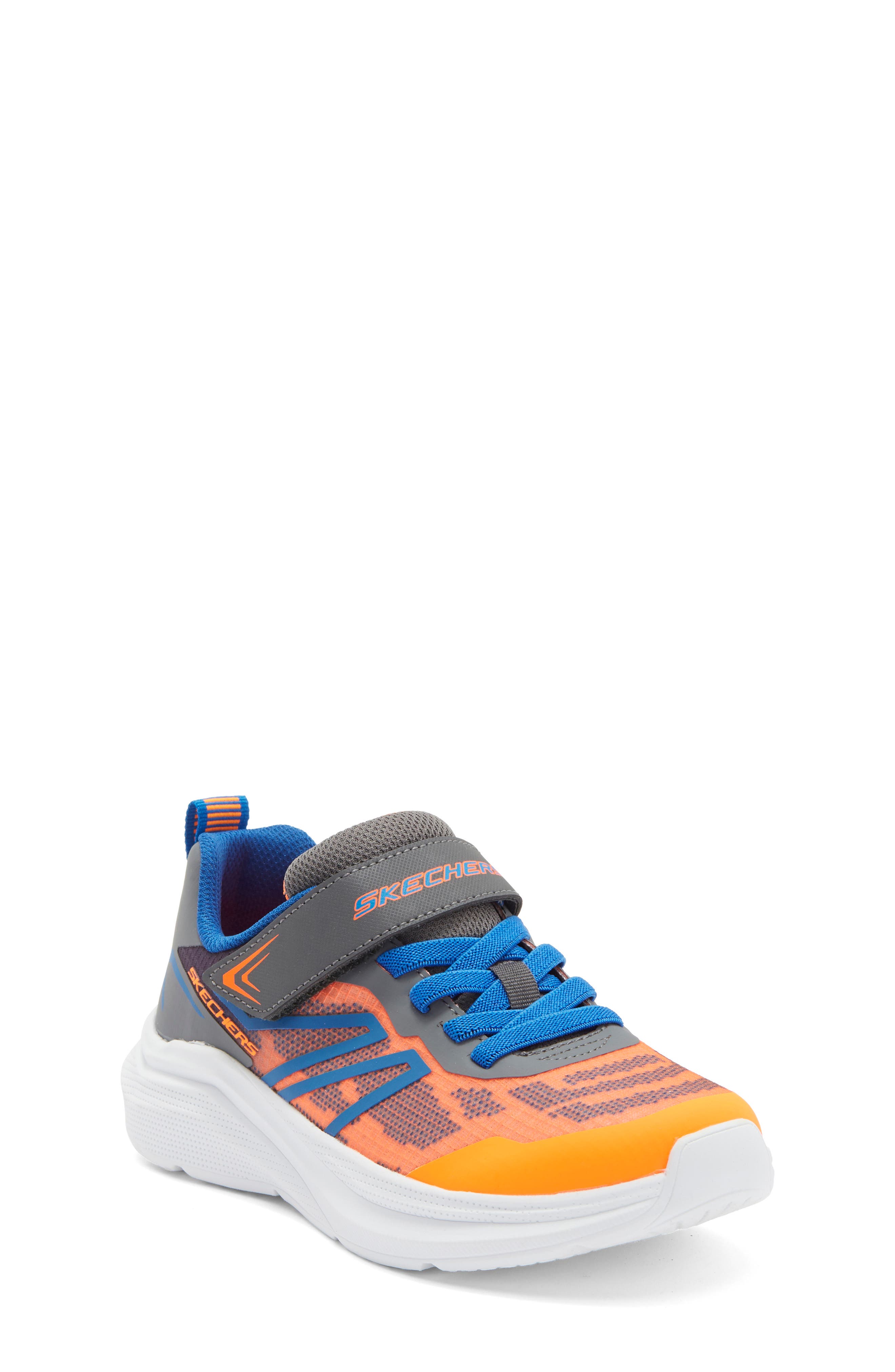 Kids' Microspec Velocity Sneaker, Main, color, ORCC