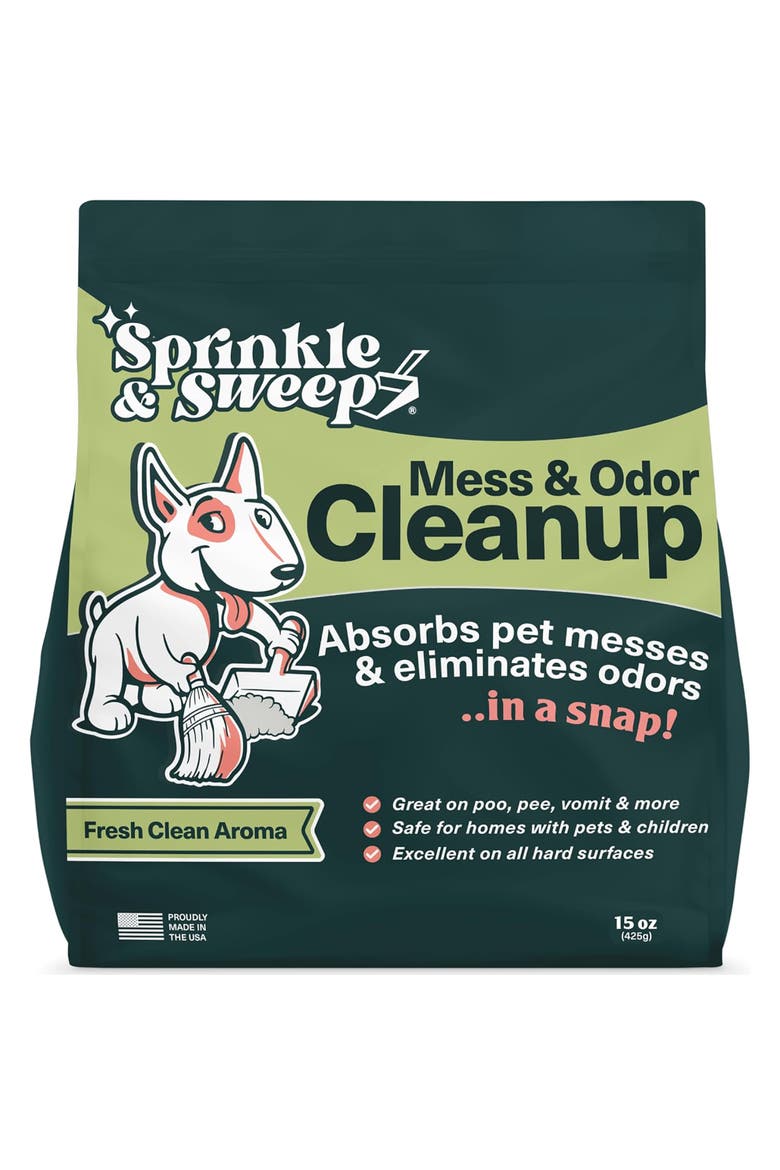 Pet Mess and Cleanup Clumping Powder, 15oz Bag, Main, color, Multicolored