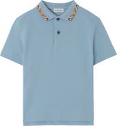 Burberry Cotton Pique Polo Shirt