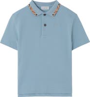 Burberry Cotton Pique Polo Shirt