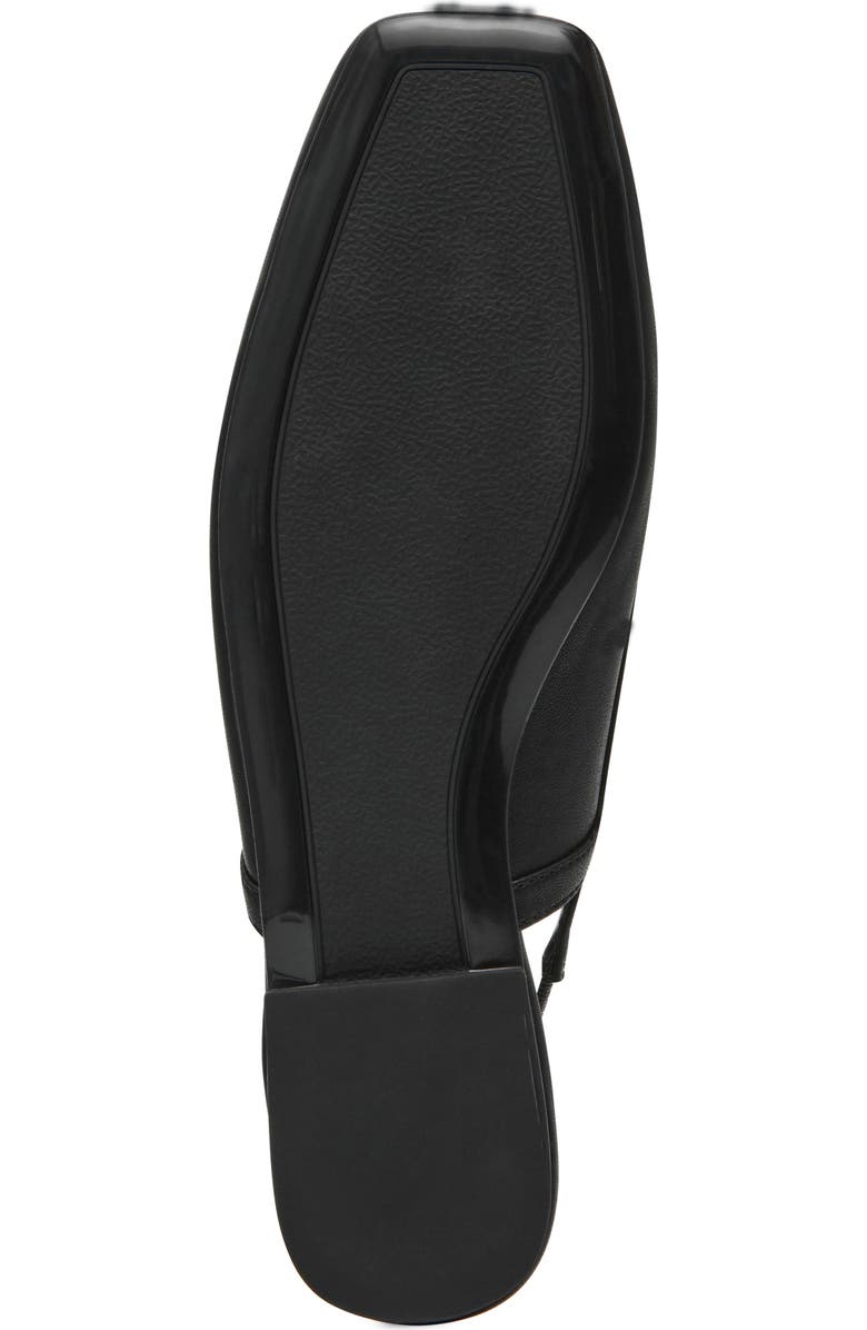 DV by Dolce Vita Fiera Slingback Flat, Alternate, color, Black Smooth
