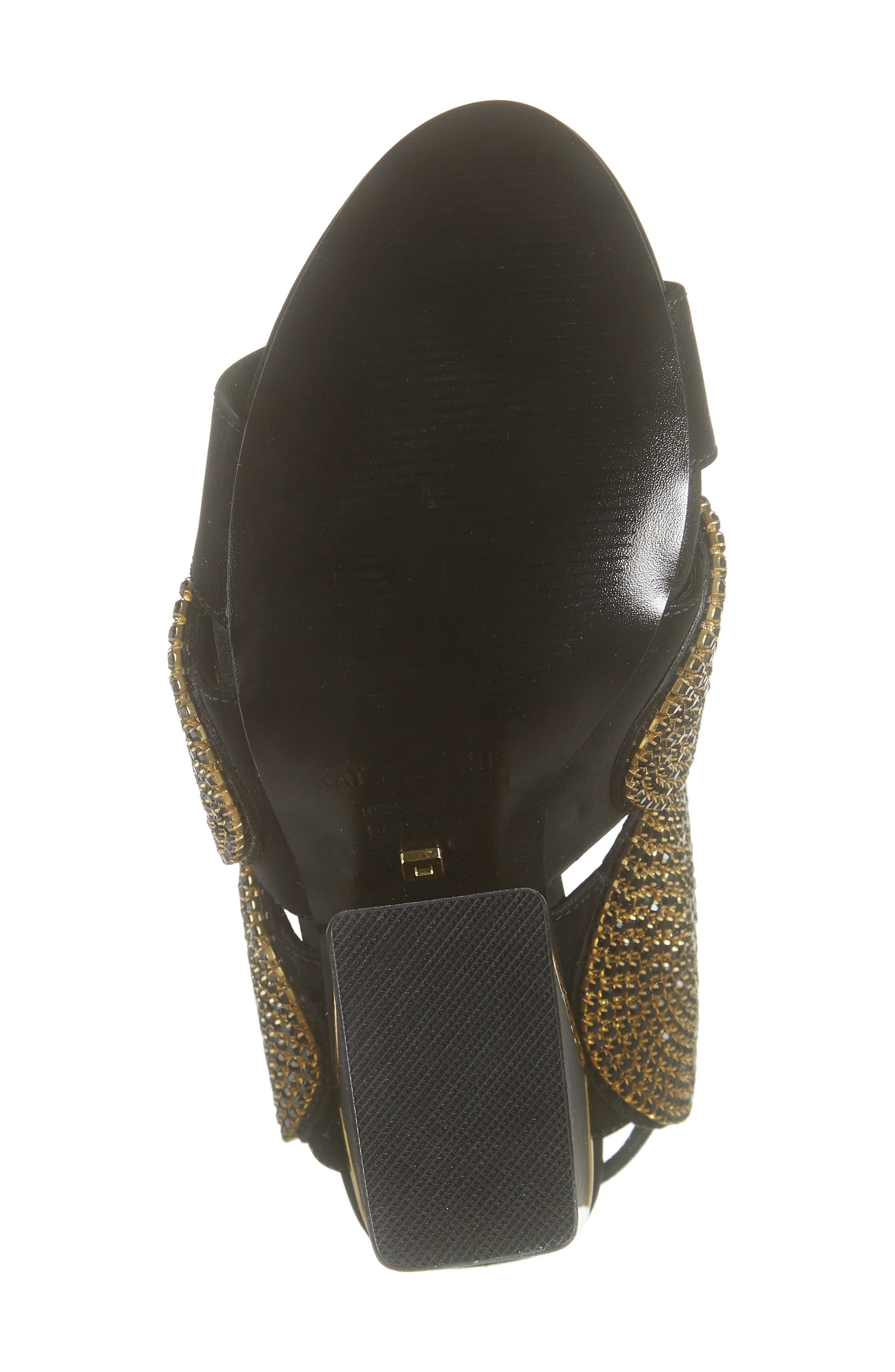 KAT MACONIE Frida Crystal Medallion Ankle Strap Sandal, Alternate, color, 