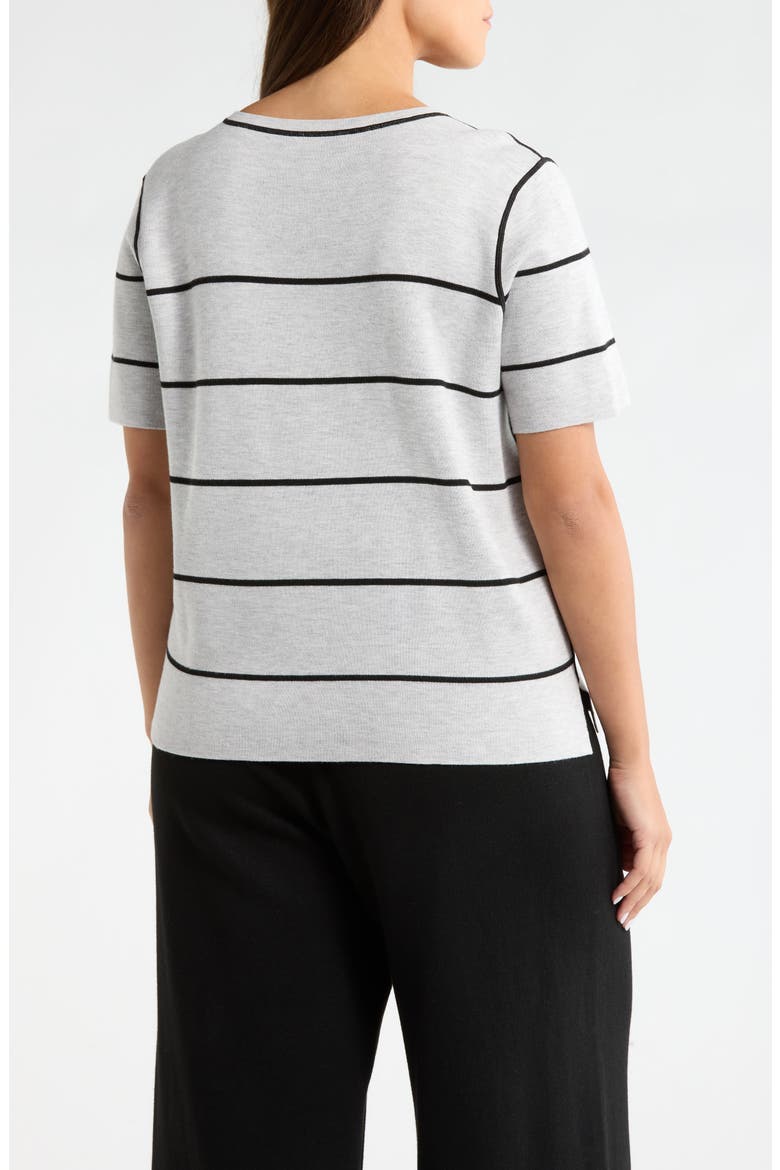 Odessa Reversible Knit Top, Alternate, color, BLK PRL ML