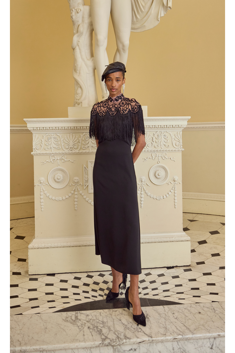 Cordelle Dress, Alternate, color, Black