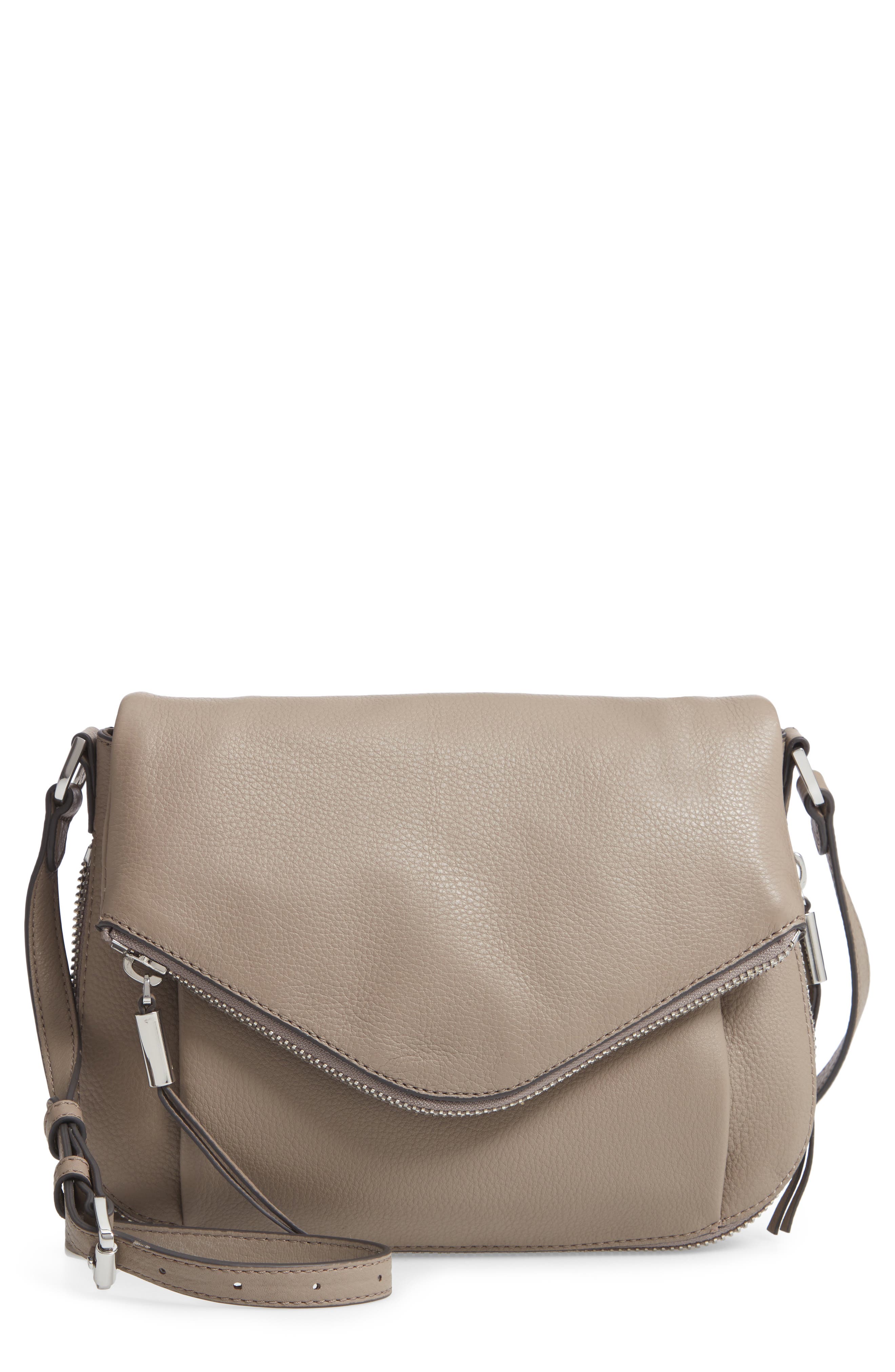 Key Leather Crossbody Bag (Nordstrom Exclusive), Main, color, TRANQUILITY