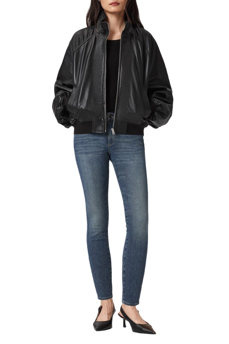 Miller Sizeme Skinny Jeans, Alternate, color, WASHED INDIGO