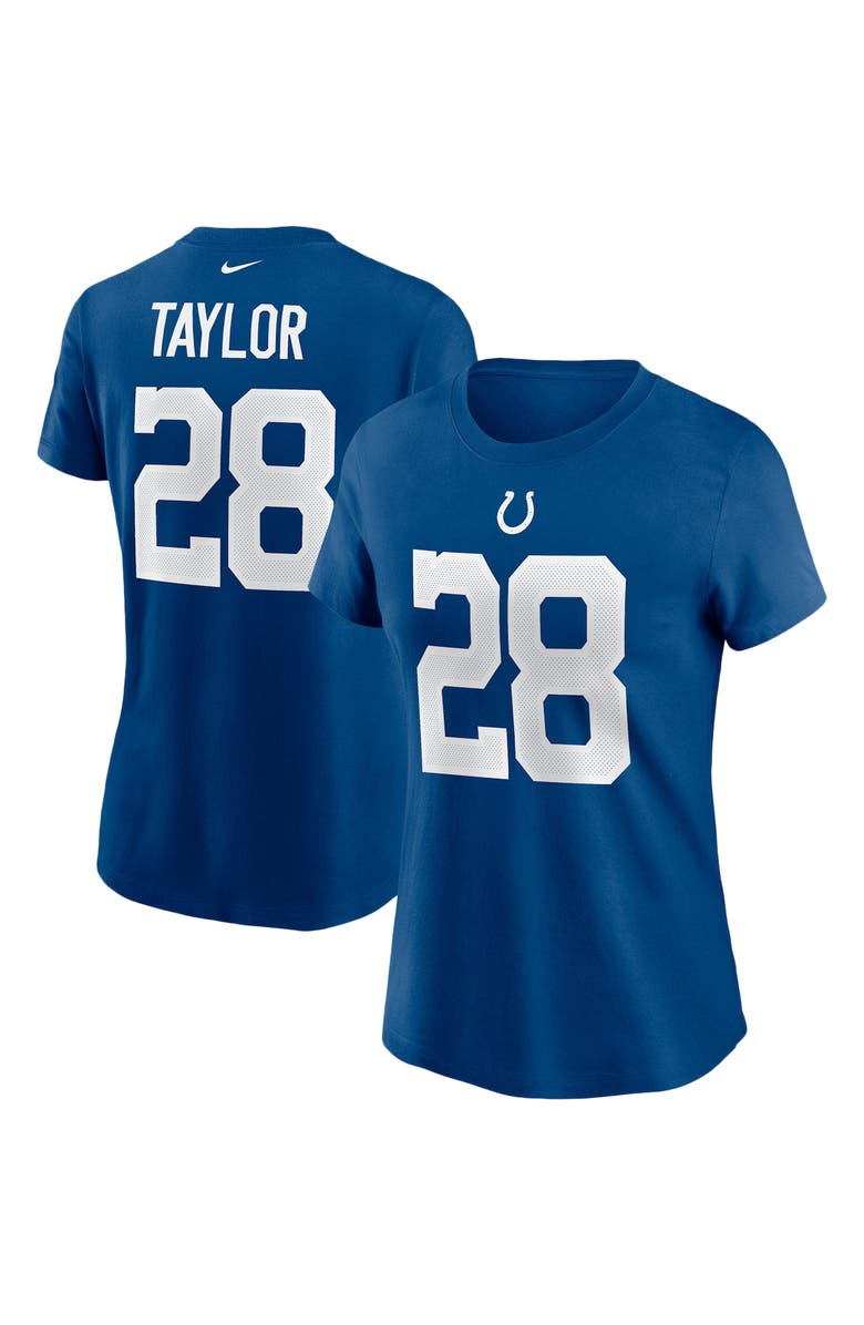 Nike Women's Nike Jonathan Taylor Royal Indianapolis Colts Name & Number T-Shirt, Alternate, color,