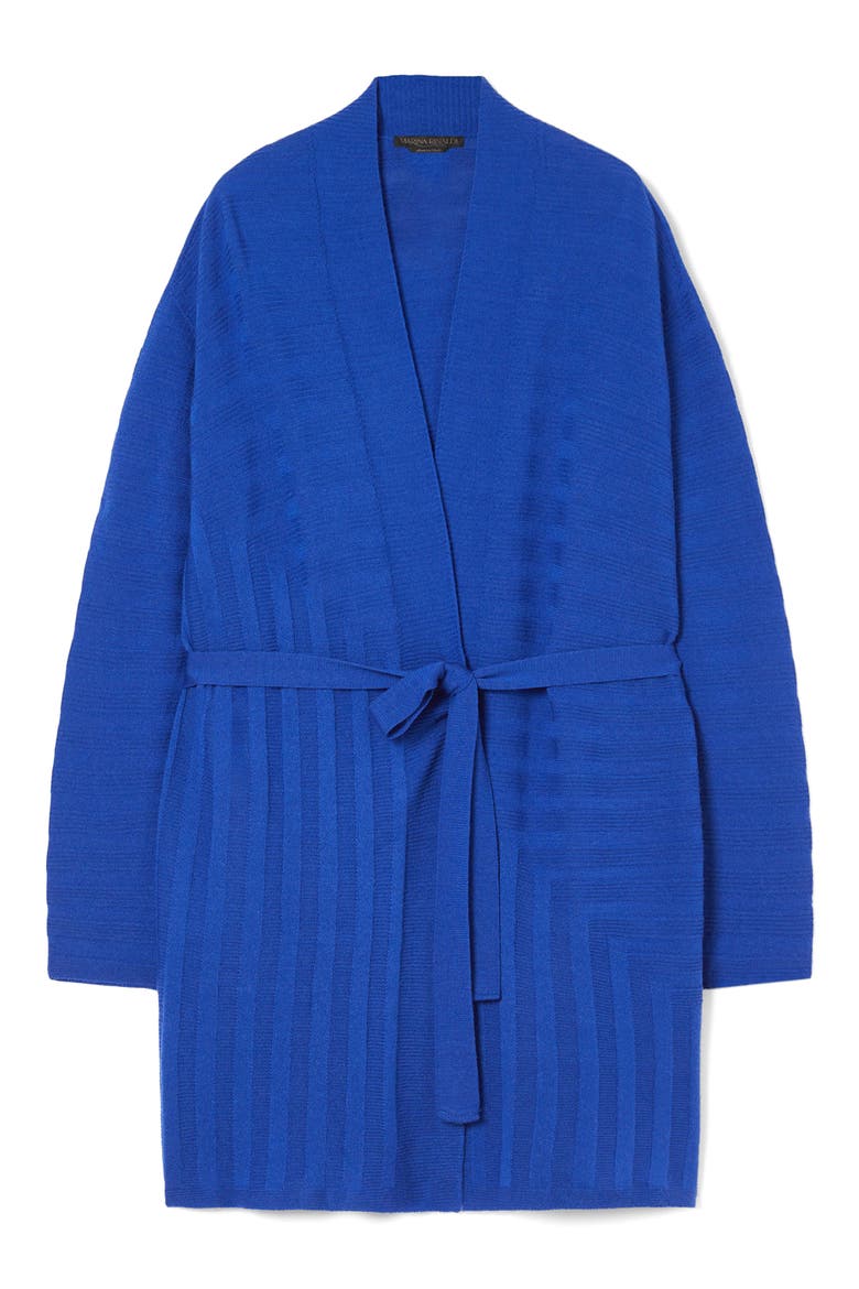 Zamia Virgin Wool Cardigan, Alternate, color, CORNFLOWER BLUE