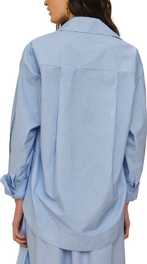 Banana Cocina Striped Button-Up Shirt