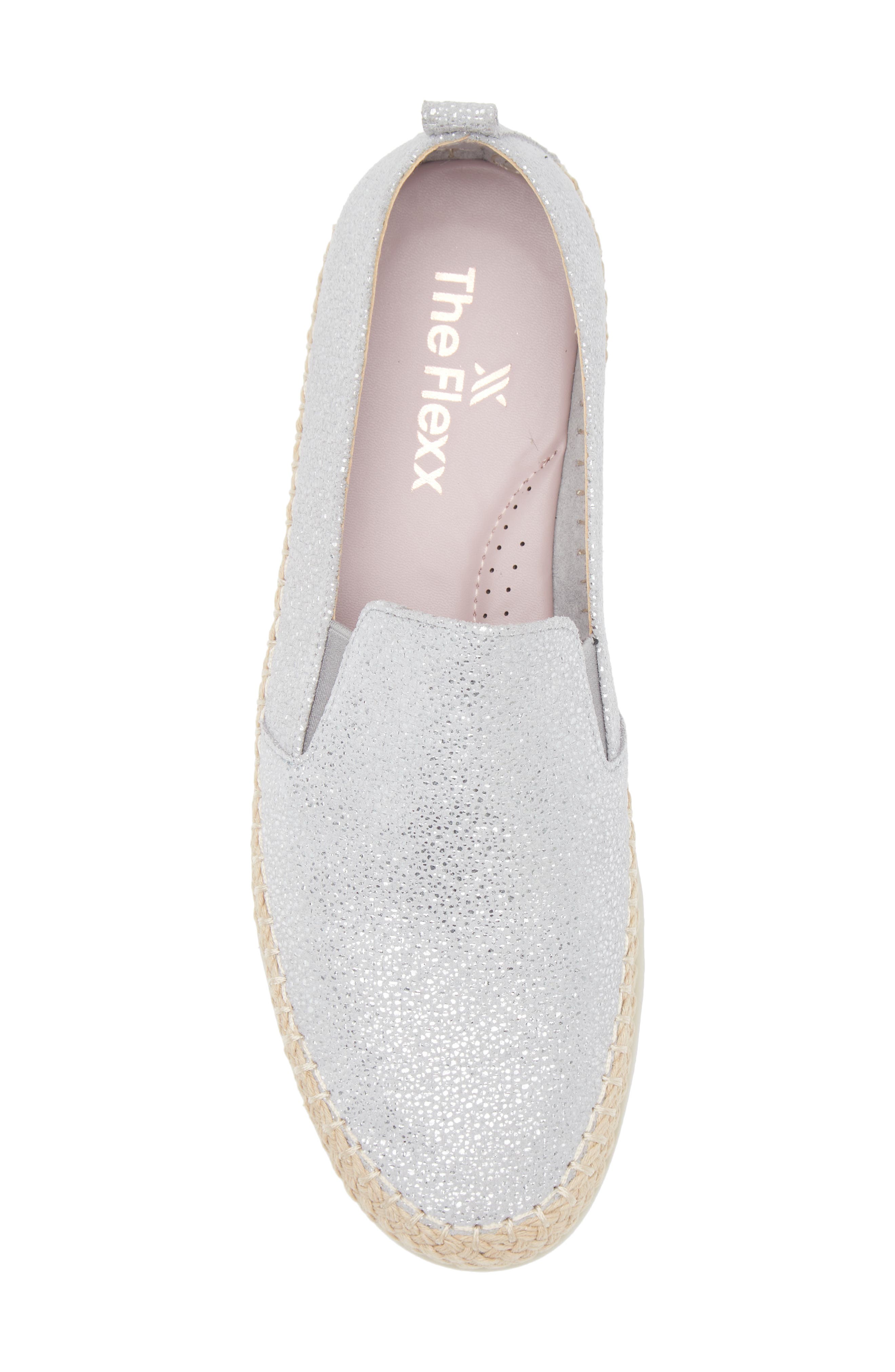 The FLEXX Chappie Slip-On Sneaker, Alternate, color, Silver Holly
