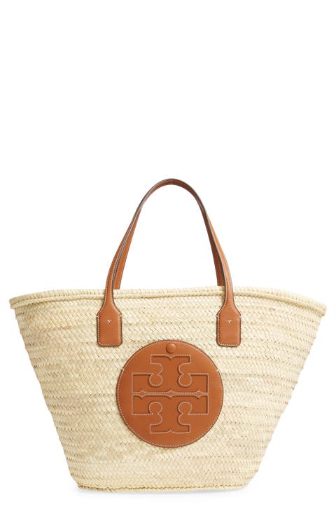 Ella Straw Basket Tote