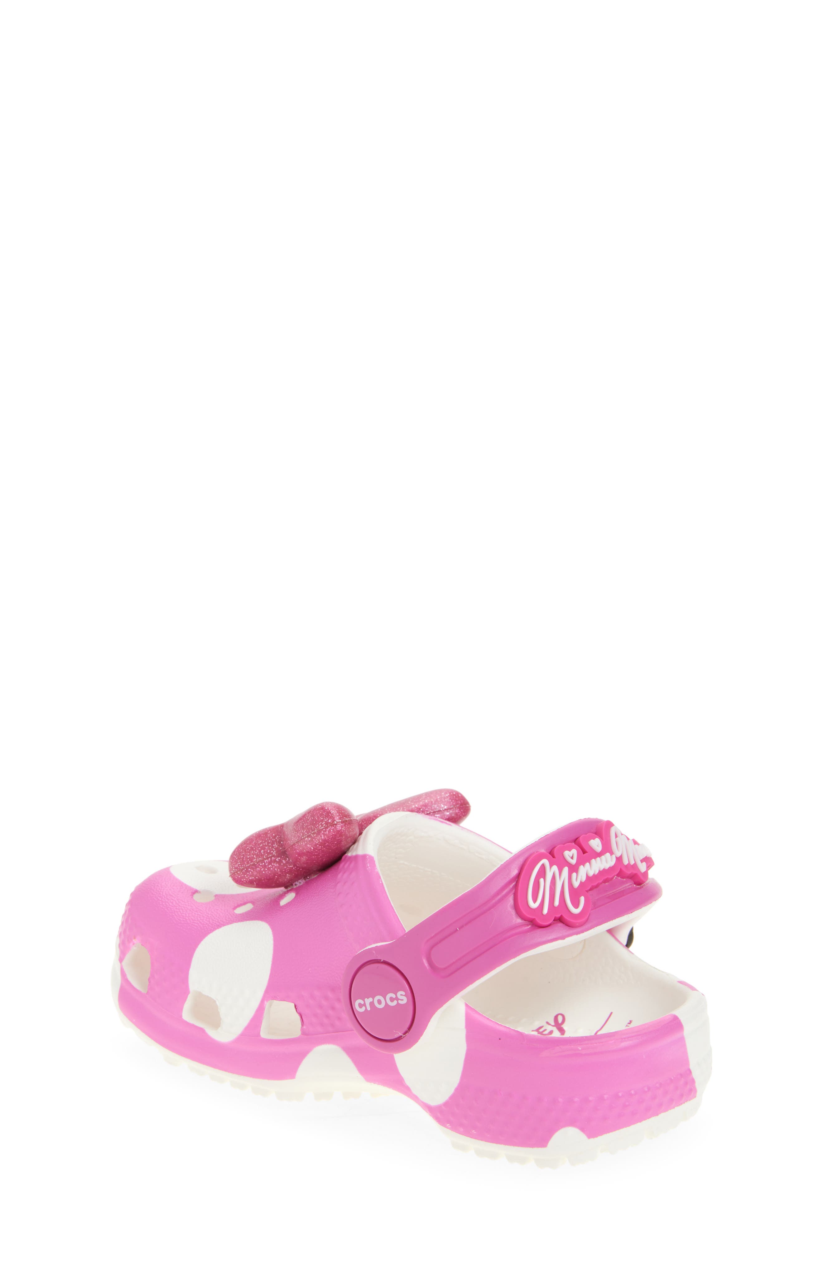 CROCS Kids' Disney<sup>®</sup> Minnie Mouse Classic Clog, Alternate, color, Pink Multi