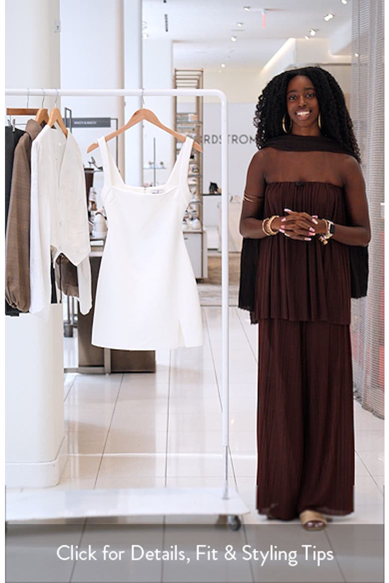 Bombshell Square Neck Minidress video