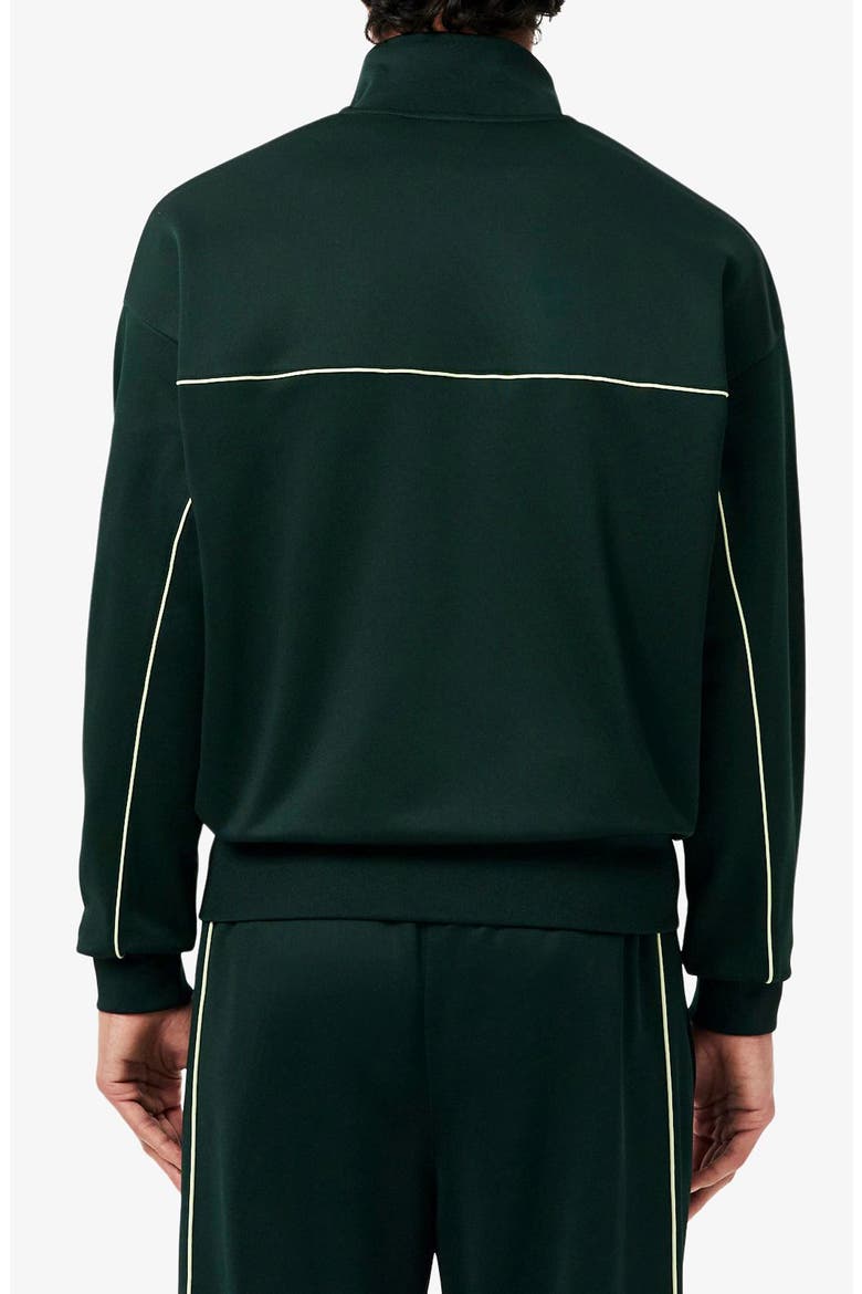 Loose Fit Quarter Zip Pullover, Alternate, color, FOREST GREEN