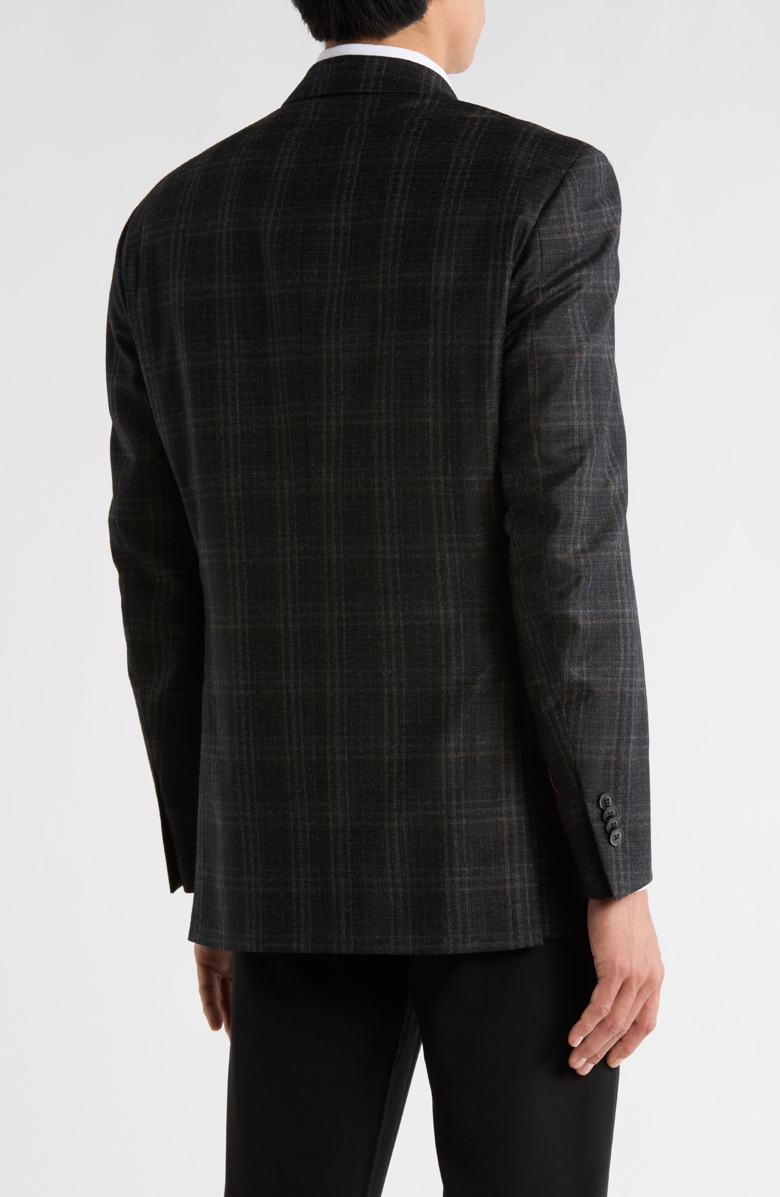Plaid Wool Sport Coat - image 2