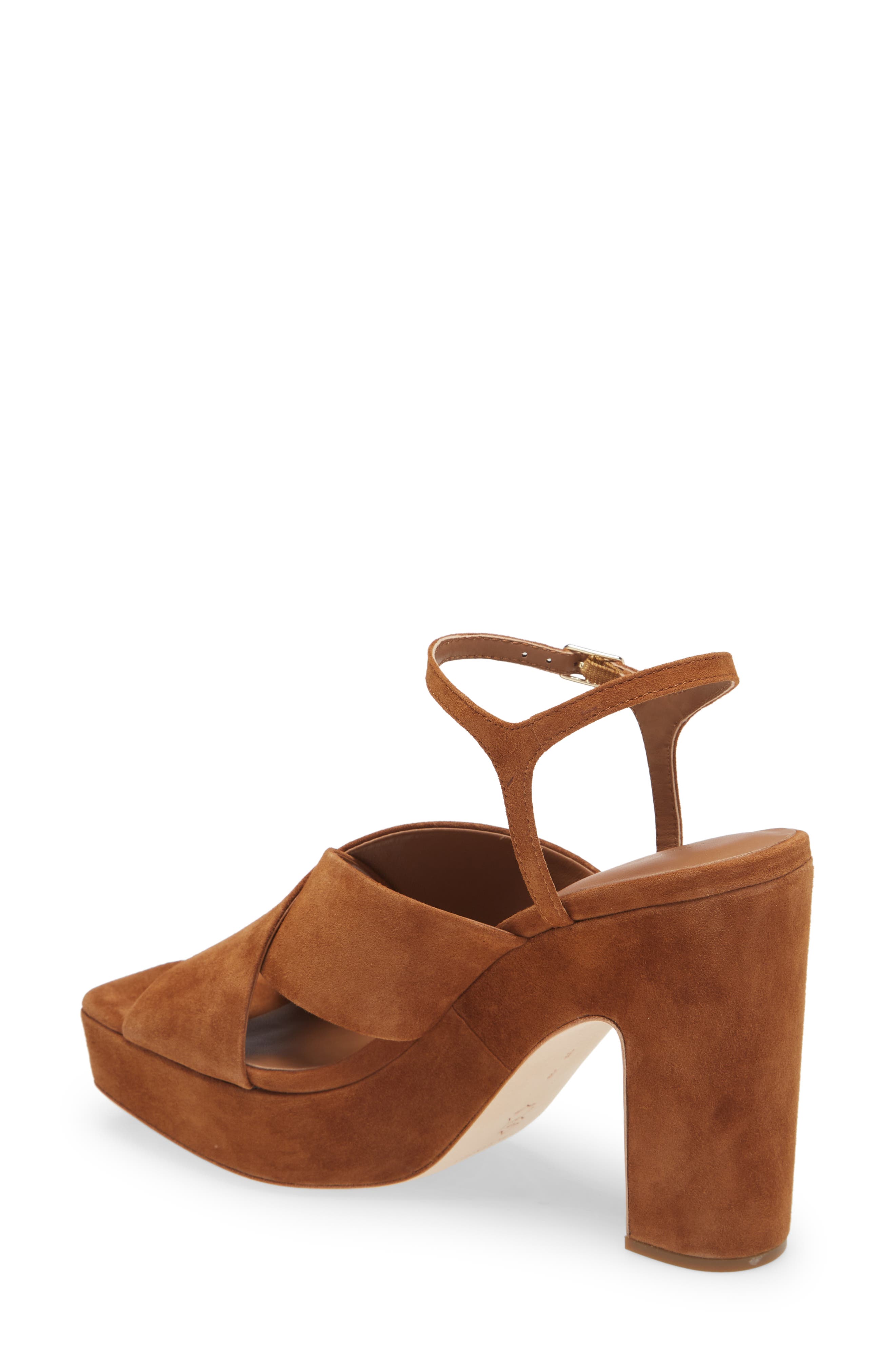 Loeffler Randall Gina Platform Sandal, Alternate, color, Cacao