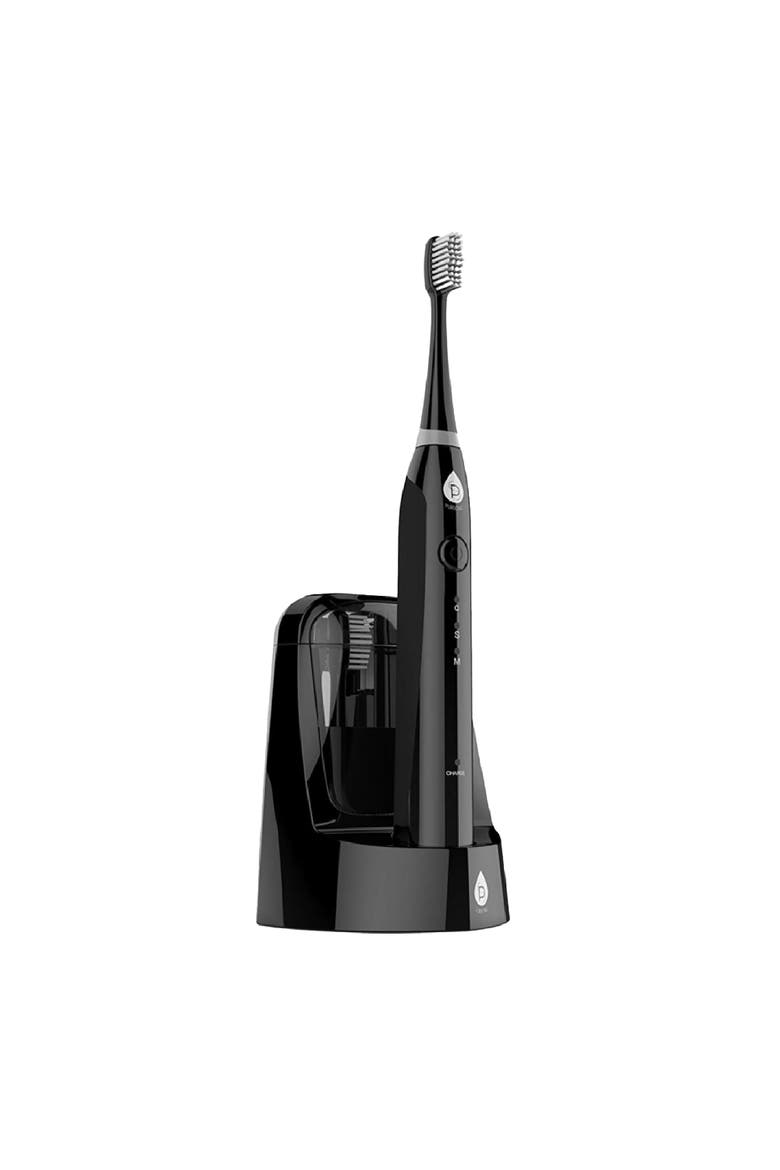 Sonic Smart Series Rechargeable Toothbrush with UV Sanitizing Function, Alternate, color, BLACK