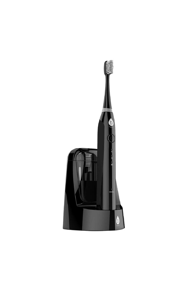 PURSONIC Sonic Smart Series Rechargeable Toothbrush with UV Sanitizing Function, Alternate, color, Black