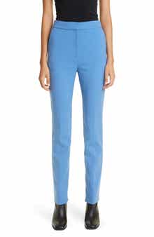 Derek Lam 10 Crosby Malika Side Slit Cotton Blend Pants