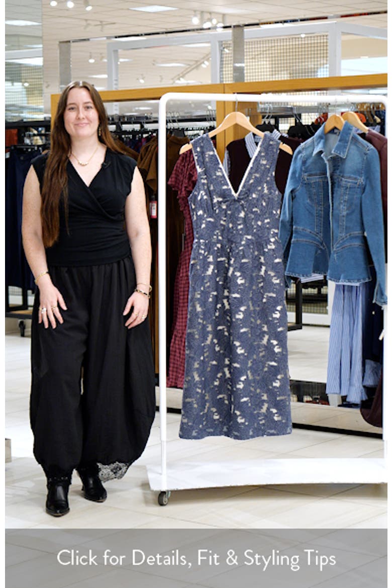 Areta Sleeveless Corset Midi Dress video