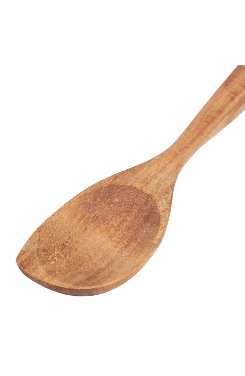 OSTER Ingram 14 Inch Acacia Wood Serving Spoon, Alternate, color, Brown
